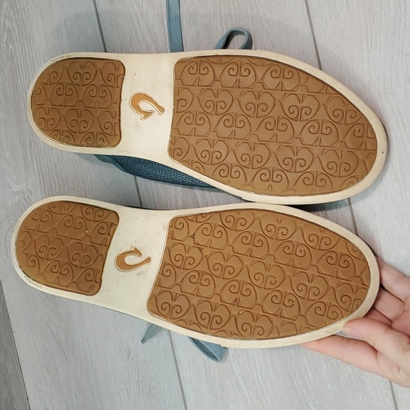 Olukai Womens Pehuea LI Textile Loafer Slip on Sneakers shoes sz 11 - Picture 13 of 15